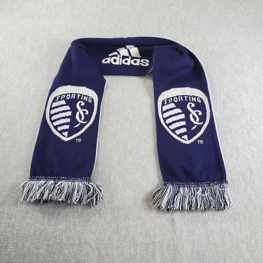 adidas Sporting Kansas City Official Locker Room Scarf - Blue